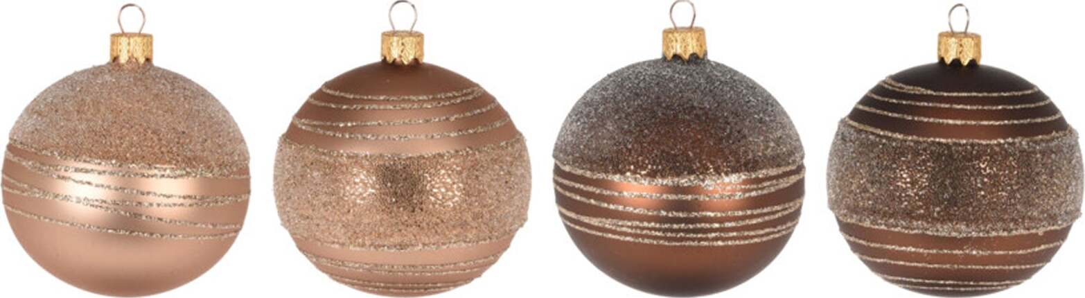 6 palline per albero di natale in vetro con Glitter da Ø 10 cm pendaglio decorato Casa e cucina/Decorazioni per interni/Addobbi e decorazioni per ricorrenze/Decorazioni natalizie/Addobbi e decorazioni/Palle e palline MagiediNatale.it - Altamura, Commerciovirtuoso.it