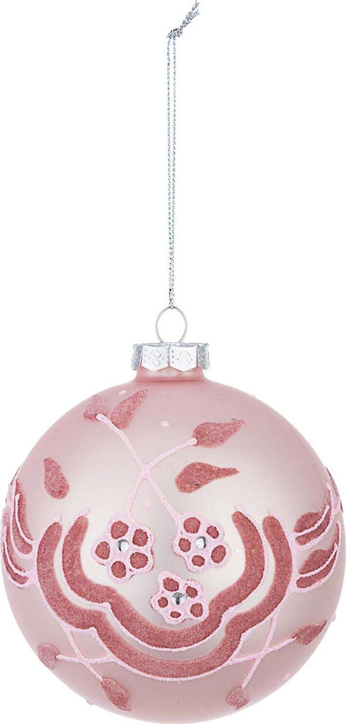 6 palline per albero di natale in vetro con velluto Rosa da Ø 8 cm Casa e cucina/Decorazioni per interni/Addobbi e decorazioni per ricorrenze/Decorazioni natalizie/Addobbi e decorazioni/Palle e palline MagiediNatale.it - Altamura, Commerciovirtuoso.it