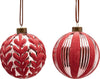 6 palline per albero di natale in vetro con velluto Rosa e Rosso da Ø 10 cm Casa e cucina/Decorazioni per interni/Addobbi e decorazioni per ricorrenze/Decorazioni natalizie/Addobbi e decorazioni/Palle e palline MagiediNatale.it - Altamura, Commerciovirtuoso.it