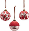 6 palline per albero di natale in vetro con velluto Rosa e Rosso da Ø 8 cm Casa e cucina/Decorazioni per interni/Addobbi e decorazioni per ricorrenze/Decorazioni natalizie/Addobbi e decorazioni/Palle e palline MagiediNatale.it - Altamura, Commerciovirtuoso.it