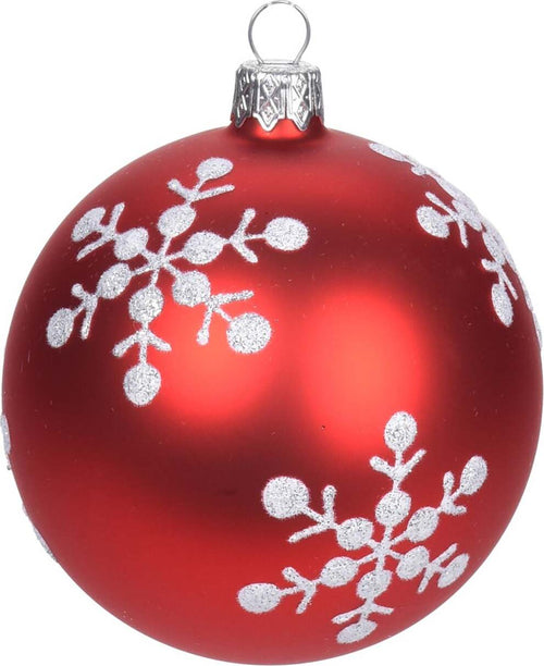 6 palline per albero di natale in vetro da Ø 10 cm pendaglio decorato Casa e cucina/Decorazioni per interni/Addobbi e decorazioni per ricorrenze/Decorazioni natalizie/Addobbi e decorazioni/Palle e palline MagiediNatale.it - Altamura, Commerciovirtuoso.it