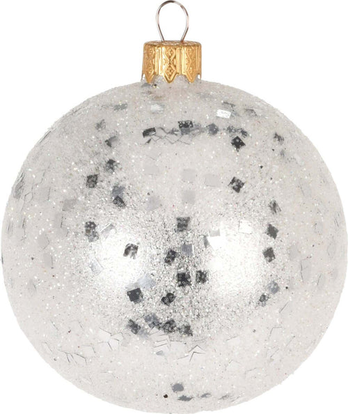 6 palline per albero di natale in vetro da Ø 10 cm pendaglio decorato Casa e cucina/Decorazioni per interni/Addobbi e decorazioni per ricorrenze/Decorazioni natalizie/Addobbi e decorazioni/Palle e palline MagiediNatale.it - Altamura, Commerciovirtuoso.it