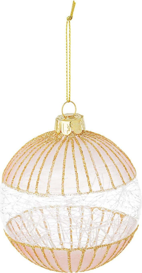 6 palline per albero di natale in vetro Oro da Ø 8 cm pendaglio decorato Casa e cucina/Decorazioni per interni/Addobbi e decorazioni per ricorrenze/Decorazioni natalizie/Addobbi e decorazioni/Palle e palline MagiediNatale.it - Altamura, Commerciovirtuoso.it