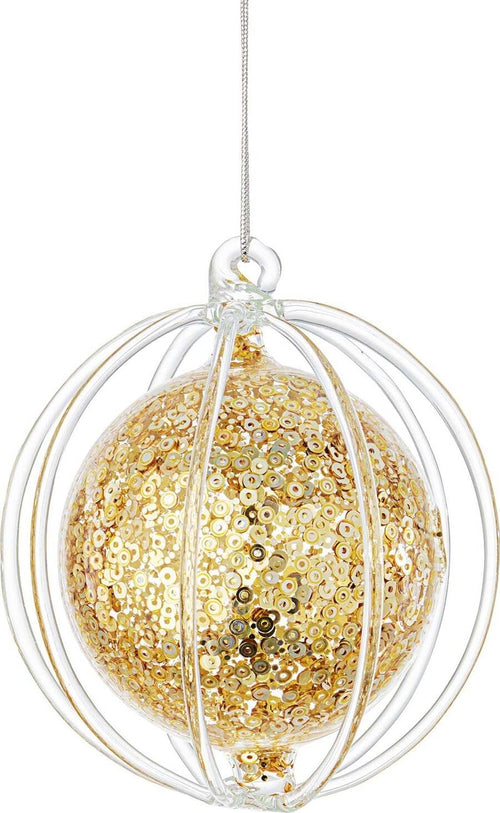 6 palline per albero di natale in vetro Oro da Ø 9,2 cm pendaglio decorato Casa e cucina/Decorazioni per interni/Addobbi e decorazioni per ricorrenze/Decorazioni natalizie/Addobbi e decorazioni/Palle e palline MagiediNatale.it - Altamura, Commerciovirtuoso.it