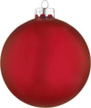 6 palline per albero di natale in vetro Rosso Opaco da Ø 6 cm pendaglio Tinta Unita Casa e cucina/Decorazioni per interni/Addobbi e decorazioni per ricorrenze/Decorazioni natalizie/Addobbi e decorazioni/Palle e palline MagiediNatale.it - Altamura, Commerciovirtuoso.it