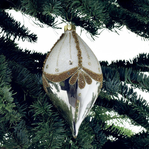 6 Palline per albero di Natale in vetro Specchiato e decorazioni Oro h 16 cm Casa e cucina/Decorazioni per interni/Addobbi e decorazioni per ricorrenze/Decorazioni natalizie/Addobbi e decorazioni/Palle e palline MagiediNatale.it - Altamura, Commerciovirtuoso.it