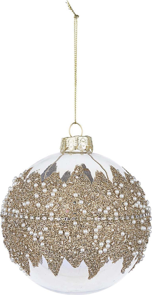 6 palline per albero di natale in vetro trasparente da Ø 8 cm pendaglio decorato Casa e cucina/Decorazioni per interni/Addobbi e decorazioni per ricorrenze/Decorazioni natalizie/Addobbi e decorazioni/Palle e palline MagiediNatale.it - Altamura, Commerciovirtuoso.it