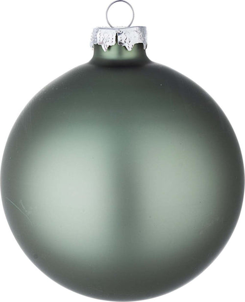 6 palline per albero di natale in vetro Verde Felce da Ø 6 cm pendaglio Tinta Unita Casa e cucina/Decorazioni per interni/Addobbi e decorazioni per ricorrenze/Decorazioni natalizie/Addobbi e decorazioni/Palle e palline MagiediNatale.it - Altamura, Commerciovirtuoso.it