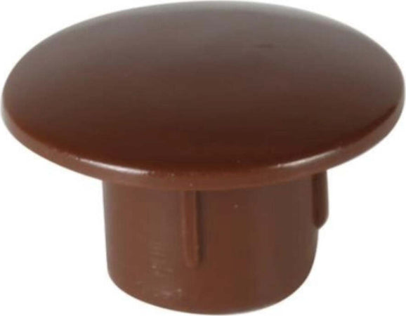 6-PEZZI---TAPPI-DI-CHIUSURA-PER-COPERTURA-FORI---IN-PLASTICA-MARRONE-Ø10MM