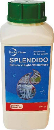 6 Pezzi Antialghe Splendido per Laghetto in Polvere Dose per 120000 Litri Giardino e giardinaggio/Piscine vasche idromassaggio e accessori/Prodotti chimici e tester Ph/Alghicidi Ogomondo - Martina Franca, Commerciovirtuoso.it