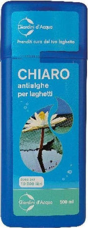 6 Pezzi Chiaro Antialghe Liquido per Laghetto Dose per Litri 60000 Giardino e giardinaggio/Piscine vasche idromassaggio e accessori/Prodotti chimici e tester Ph/Alghicidi Ogomondo - Martina Franca, Commerciovirtuoso.it