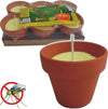 6-Pezzi-Citronella-In-Coccio-Vasetto-Di-Terracotta-Diametro-7-Cm-Antizanzare