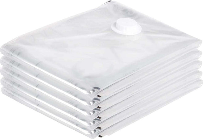 6-Pezzi-Sacchetti-Buste-Sottovuoto-Vestiti-Trasparente-50X70cm-Ledlux