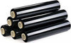 6-ROTOLI-FILM-ESTENSIBILE-MANUALE-NERO-NASTRO-PELLICOLA-BOBINE-IMBALLAGGI-PALLET