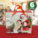 6-Scatole-Da-Regalo-Stampa-Babbo-Natale-Classico-Manici-Rossi-23-X-12,5-X-27,5cm