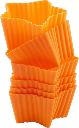 6 Stampi Formine Silicone Pirottini Cupcakes Dolci Muffin Forma Stella Casa, arredamento e bricolage > Cucina > Stampi Trade Shop italia - Napoli, Commerciovirtuoso.it