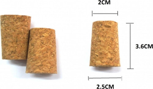 6 Tappo Tappi Sughero Conici Conico H 3,5 Cm Per Bottiglie Bottiglia Spumante Casa e cucina/Utensili da cucina/Accessori vino e bar/Tappi versatori da vino Trade Shop italia - Napoli, Commerciovirtuoso.it
