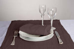 6 Tovaglioli Da Tavola 100% Puro Lino Marroni 45x45 Cm Tovagliolo Lavato Delavè Stone Washed Morbido Resistente Elegante Made in Italy Marrone Casa e cucina/Tessili per la casa/Tessili da cucina/Tovaglioli Vanita di raso - Sesto San Giovanni, Commerciovirtuoso.it