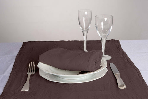 6 Tovaglioli Da Tavola 100% Puro Lino Marroni 45x45 Cm Tovagliolo Lavato Delavè Stone Washed Morbido Resistente Elegante Made in Italy Marrone Casa e cucina/Tessili per la casa/Tessili da cucina/Tovaglioli Vanita di raso - Sesto San Giovanni, Commerciovirtuoso.it
