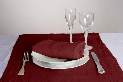 6 Tovaglioli Da Tavola 100% Puro Lino Rossi Bordeaux 45x45 Cm Tovagliolo Lavato Delavè Stone Washed Morbido Resistente Elegante Made In Italy Rosso Bordeaux Casa e cucina/Tessili per la casa/Tessili da cucina/Tovaglioli Vanita di raso - Sesto San Giovanni, Commerciovirtuoso.it