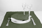 6 Tovaglioli Da Tavola 100% Puro Lino Verdi Oliva 45x45 Cm Tovagliolo Lavato Delavè Stone Washed Morbido Resistente Elegante Made In Italy Verde Oliva Casa e cucina/Tessili per la casa/Tessili da cucina/Tovaglioli Vanita di raso - Sesto San Giovanni, Commerciovirtuoso.it