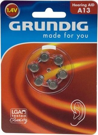 6 X BATTERIA PER APPARECCHI ACUSTICI KIT PILE A BOTTONE A13/PR48 1,4V Elettronica/Pile e caricabatterie/Pile monouso Trade Shop italia - Napoli, Commerciovirtuoso.it