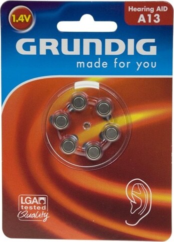 6 X BATTERIA PER APPARECCHI ACUSTICI KIT PILE A BOTTONE A13/PR48 1,4V Elettronica/Pile e caricabatterie/Pile monouso Trade Shop italia - Napoli, Commerciovirtuoso.it