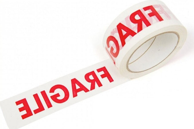 6 X NASTRO ADESIVO PER DA IMBALLAGGIO CHIUSURA SCATOLI 50 MT SCRITTA FRAGILE  Trade Shop italia - Napoli, Commerciovirtuoso.it