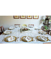 6 X Sottopiatti Natalizi In Plastica 33cm Decorazioni Natale Per La Tavola Gold