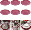 6 X Sottopiatti Natalizi In Plastica 33cm Decorazioni Natale Per La Tavola Rosso Casa, arredamento e bricolage > Prodotti per Feste > Prodotti Natalizi Trade Shop italia - Napoli, Commerciovirtuoso.it