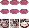6 X Sottopiatti Natalizi In Plastica 33cm Decorazioni Natale Per La Tavola Rosso Casa, arredamento e bricolage > Prodotti per Feste > Prodotti Natalizi Trade Shop italia - Napoli, Commerciovirtuoso.it