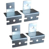 Armadio Rack 19'' a Parete 12U Grigio IP55 Porta Cieca prof. 450 mm