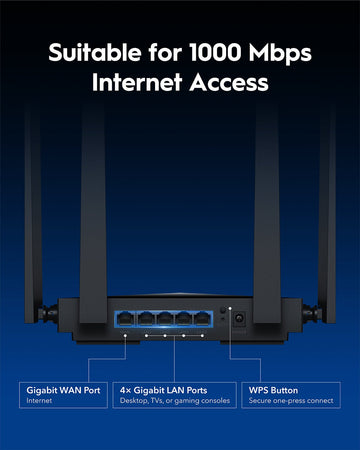 Router Gigabit Wi-Fi 7, WR3600