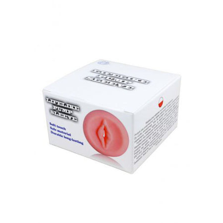 MANICOTTO GUAINA UNIVERSALE POMPA A VUOTO VAGINA IN TPE MORBIDO ELASTICO COLOR CARNE