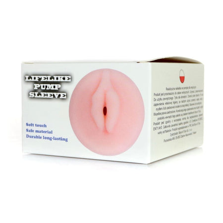 Manica manicotto guaina morbida universale per pompa sviluppatrice a forma di vagina