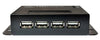 Extender USB su Cavo Cat.5/5e/6 fino a 50m con Hub 4 Porte