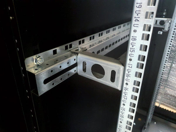 Armadio Server Rack 19'' 800x1000 42 Unità Nero serie Evolution