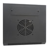 Armadio Rack 10'' a Muro 6 Unità Pannelli Asportabili Nero