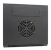 Armadio Rack 10'' a Muro 9 Unità Pannelli Asportabili Nero