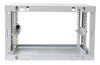Armadio Rack 19'' a muro 6 unità sezione unica prof. 600mm Grigio