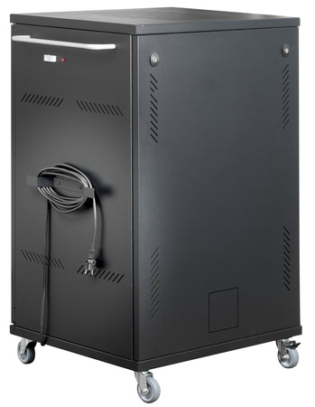 Carrello Stazione di Ricarica 36 Notebook Tablet o Smartphone Nero