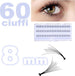 60-Ciuffi-Ciglia-Finte-8mm-Nero-Ciglia-Naturali-Estensione-Eyelashes-Make-Up
