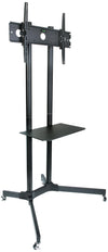 Carrello Supporto Pavimento Porta TV LCD/LED/Plasma 30''-65'' Mensola