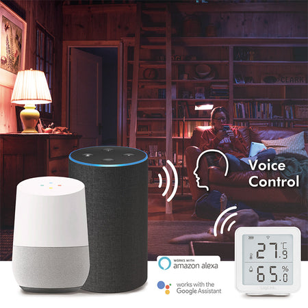 Termoigrometro Wireless Monitoraggio Remoto Wi-Fi App Smart Life