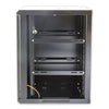 Armadio Rack 19'' a muro 12 unità sezione unica prof. 600mm Nero