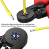 Pinza Crimpare a Cricchetto per Capicorda con 1200 Terminali 2.5-6.0 mm