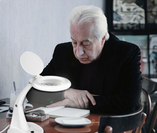 Lampada LED da Tavolo con Lente d'ingrandimento a 3 e 12 Diottrie