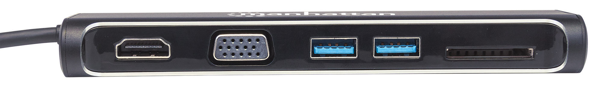 Convertitore USB-C a HDMI / VGA Docking Station 4-in-1