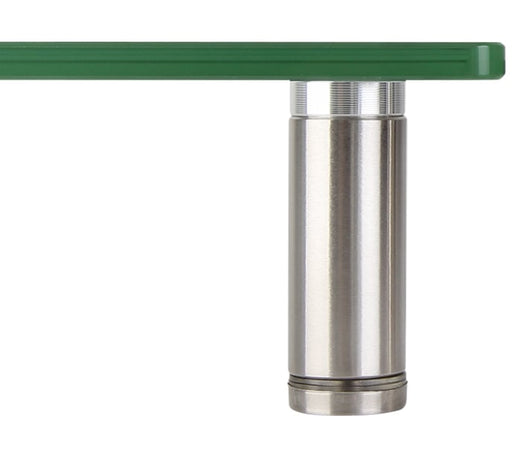 Stand Supporto da Scrivania in Vetro Trasparente per Monitor e Laptop