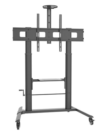 Supporto a Pavimento per TV con Altezza Regolabile per TV da 52'' a 110''